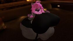 bbw big_ass big_breasts breasts bubble_butt cleavage female fernretriever furry huge_ass huge_breasts overweight pokemon pokemon_(species) tagme zorua