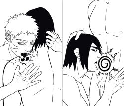 bite_mark gay licking naruto sasuke_uchiha uchiha_sasuke uzumaki_naruto