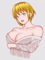 1girls arm_under_breast arm_under_breasts big_breasts blonde_eyebrows blonde_female blonde_hair blonde_hair_female blue_eyes blue_eyes_female breasts busty busty_female busty_girl busty_teen cleavage collarbone digital digital_art digital_drawing digital_drawing_(artwork) digital_media digital_media_(artwork) dripping_wet elbows enen_no_shouboutai female female_focus female_only fingers fire_force hair_between_eyes head_tilt high_resolution highres large_boobs large_breasts lean_figure looking_at_viewer narrow_waist nipple_bulge open_mouth parted_lips pixiv_id_21451697 plump_breasts short_hair shoulders simple_background sister_iris_(enen_no_shouboutai) sister_iris_(fire_force) slender_body slender_waist slim_waist soaked soaked_clothes solo standing teen_girl teenage_girl teenage_tits teenager tilted_head tongue upper_body upper_teeth wet wet_body wet_breasts wet_clothes wet_clothing wet_nipples wet_skin white_background yellow_eyebrows yellow_hair yellow_hair_female young_female young_woman