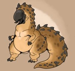 1boy ass ass_bigger_than_head big_ass big_butt bulge chubby chubby_male curvaceous curvy curvy_figure graboid huge_ass information_at_source long_tail male male_only no_eyes open_mouth semi-anthro solo solo_male species_sheet tail thick_tail thick_thighs torururuu tremor_slug_(torururuu) tremors voluptuous voluptuous_male wide_hips