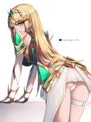 mythra from xenoblade (series) by breakthrough rr