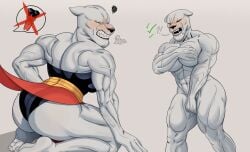 2025 5_toes abs angry anthro aspirantpill ass back_muscles backless_clothing backless_leotard bare_shoulders barefoot bent_arm bent_leg big_ass big_breasts big_butt big_muscles biped black_claws black_nose black_sclera blush bottomwear bottomwear_pull breasts bubble_ass bubble_butt butt_tuft chin_tuft claws clothed clothed_anthro clothed_female clothed_to_nude clothing clothing_pull completely_naked completely_naked_female completely_nude completely_nude_female covering covering_breasts covering_crotch covering_self dat_ass digital_drawing_(artwork) digital_media_(artwork) ears_aside emanata embarrassed embarrassed_nude_female facial_tuft fat_ass fat_but feet felid female female_only femsub finger_claws frustration_cloud fur fur_tuft grey_background growling half-closed_eyes hand_on_breast hand_on_own_breast head_turned heavy_blush hi_res huge_ass huge_butt humanoid_feet humanoid_hands image_comics interrobang invincible invincible_(image_comics) iris kneeling leaning leaning_forward leotard light_body light_fur lion loincloth loincloth_pull looking_at_viewer looking_back looking_back_at_viewer mammal monotone_body monotone_breasts monotone_fur multicolored_clothing multicolored_leotard muscle_girl muscular muscular_anthro muscular_arms muscular_female muscular_legs muscular_sub muscular_thighs naked naked_female narrowed_eyes navel nude nude_anthro nude_female offscreen_character open_mouth pantherine pictographics pink_blush plantigrade pupils sequence sharp_teeth simple_background snarling snout solo speech_bubble standing submissive submissive_anthro submissive_female tailless teeth thick_neck thokk's_daughter three-quarter_view toe_claws toes tuft two_tone_clothing two_tone_leotard vein veiny_arms veiny_muscles white_background white_body white_breasts white_claws white_ears white_fur yellow_eyes