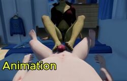 animated animation barefoot feet feet_fetish foot_fetish foot_worship mmd stomp stomped stomping tagme trample trampled trampling video