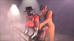 1boy anal anal_sex animated average_sized_penis big_ass big_breasts female fempyro from_behind_position no_sound pyro_(team_fortress_2) scout scout_(team_fortress_2) straight_sex tagme team_fortress_2 tf2 theketchupking thick thick_thighs video