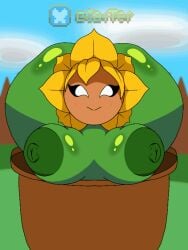 sunflower (pvz) from plants vs zombies by jafter
