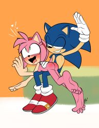 1boy 1girls 5_toes absurd_res amy_rose anthro ass blue_body blue_fur blush breasts consensual duo eulipotyphlan feet female femsub fur gloves green_eyes hairband handwear happy_sex happy_sub hedgehog hi_res humanoid_feet lettuce_(artist) looking_pleasured male male/female maledom mammal naked nude nude_female on_lap open_mouth pink_body pink_fur qqlettuce rolling_eyes romantic_couple sega sexual_consent shoes sideboob simple_background soles sonic_(series) sonic_the_hedgehog sonic_the_hedgehog_(series) spank_marks spanking spanking_butt spanking_fetish straight toes wholesome