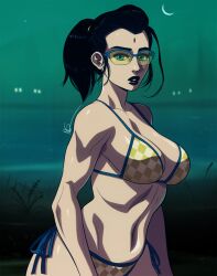 bikini dc dc_comics raven_(dc) tagme teen_titans triplexmile