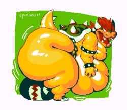 belly big_ass bowser bowser_fart_gif bubble_butt fat fat_ass fat_belly huge_ass male male_only mario_(series) morbidly_obese morbidly_obese_male obese obese_male overweight overweight_male squeamsel tagme thick_thighs wide_hips