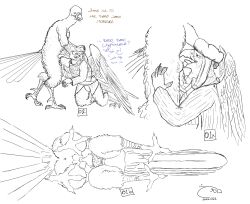 2022 anthro anus arabic_text armor avian beak beak_fetish beak_play beak_sex beakjob bird briefs clothed clothing dialogue digital_media_(artwork) duo falcon falconid feathers forearms galliform genitals hands_on_hips head_grab headgear headwear hi_res low-angle_view male male/male multiple_views oral partially_clothed penis peregrine_falcon phasianid religious_clothing religious_headwear russian_text scaled_forearms scaled_legs scales sex shabnack_(artist) signature tail_feathers talons text turban turkey underwear wings worm's-eye_view