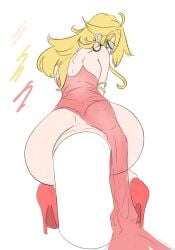 anal anal_destruction anal_insertion anus dress earrings high_heels huge_anus hyper hyper_anus large_anal_insertion panty_&_stocking_with_garterbelt panty_anarchy ruined_anus squatting squatting_on_dildo tagme 灵大鸟