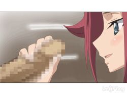 animated censored code_geass fellatio female handjob kallen_stadtfeld mosaic_censoring nanashi_no_(akfg-uw-178) nanashi_no_chinpokko_(nijie755696) oral pink_hair