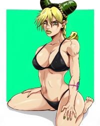 1girls big_ass big_breasts bikini breasts jojo's_bizarre_adventure jolyne_kujo stone_ocean tagme tattoo z3husky