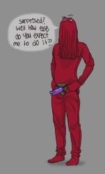 anthro don't_hug_me_i'm_scared emetofiles male male_only red_guy_(dhmis) solo