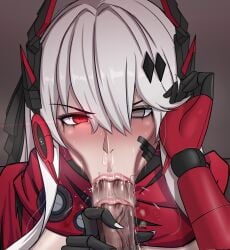 lucia (punishing: gray raven) from punishing: gray raven by rikka