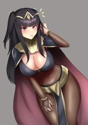 bodystocking breasts female female_only fire_emblem fire_emblem_awakening looking_at_viewer nintendo solo tharja_(fire_emblem) zet_(twt_zet)