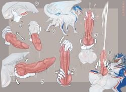 animal_genitalia ass balls becoming_erect better_version_at_source bodily_fluids cum cumshot digitigrade disembodied_hand dragon dripping duo ejaculation erection feathered_wings feathers feral fur furred_dragon genital_fluids genitals handjob hi_res laobai looking_pleasured male penile penis precum precum_drip presenting presenting_hindquarters quadruped rear_view sex sheath solo_focus wings zoophilia