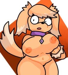 big_breasts breasts dog ellie_(family_guy) family_guy female female_only furry lewdewott tagme