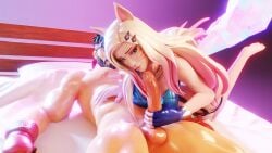 3d ahri animal_ears beard carbonfibersfm crossover cum eastern_and_western_character erection fingerless_gloves fortnite gloved_handjob gloves handjob k/da_ahri k/da_series kallenz league_of_legends male miki3dx muscular_male nude on_bed penis ryu_(street_fighter) straight street_fighter street_fighter_v tail testicles x_redeyes