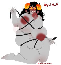 1futa 2022 2d_(artwork) aradia_megido areolae autopaizuri balls black_hair blush breasts commission commissioner_upload dickgirl erection futa_only futanari gigantic_breasts homestuck horns huge_balls huge_breasts huge_cock humanoid humanoid_penis intersex kneeling large_balls large_breasts large_penis light_bondage long_hair masturbation modharvest nipples nude nude_futanari penis solo solo_futa thick_thighs troll whip