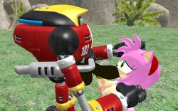 amy_rose blowjob breasts e-102_gamma hedgehog omega_warrior penis robot sega sfm sonic_(series) sonic_adventure sonic_the_hedgehog_(series) source_filmmaker