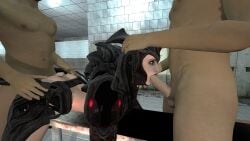 blowjob garry's_mod gears_of_war queen_myrrah threesome