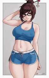 mei (overwatch) from overwatch by bluefield