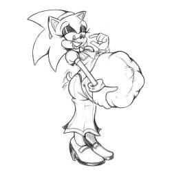 anthro belly big_belly clothed clothing crossdressing digestion eyelashes eyeshadow feminine_male feminization girly hi_res hyper hyper_pregnancy killboo makeup male oral_vore pregnant pregnant_male sega solo sonic_(series) sonic_the_hedgehog sonic_the_hedgehog_(series) stomach_bulge struggling struggling_prey vore