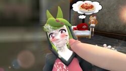 3d 3d_(artwork) bing_mario cum cum_on_breasts cum_on_face excessive_cum handjob hd hoodie human_meggy mario mario_(series) meggy_spletzer melony_(smg4) private_session seducing seduction seductive smg4 smile