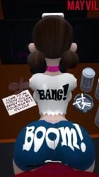 2023 3d animated anthro_male anthro_on_human athletic_female big_ass big_butt big_thighs canine_penis cigarette doggy_style dressed dumptruck_ass duo energy_drink female fox furry furry_male hard_sex hardcore hardcore_sex male_pov mayvil mayvil_(artist) narrow_waist oc_character original pawg pov prisma3d sex sound tagme text thick_ass thick_thighs video