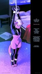 alexa_neon andromorph anthro bondage bound brutality chains comic cyberpunk dark dirty_talk domestic_cat dominant dub_con experimental felid feline felis fight hi_res intersex invalid_tag latex mammal neon noir null page_(disambiguation) pantherine rebelion sassy semi_con submissive tiger