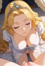 age_difference ai ai_art ai_generated bed bedroom beginning_of_the_rest_of_your_life big_bed big_breasts blonde_hair cruel cruelty deception dominant dominant_female domination drapery enslaved enslaved_royal enslaved_to_pussy groggy head-maid's_princess_(slaves_to_power) head-maid_(slaves_to_power) innocence innocent kissing kissing_pussy lesbian_domination lesbian_kiss lesbian_sex lezdom lezsub long_hair love love_potion magic magic_ritual maid mind_alteration mind_control naive nightgown obedience obedient obedient_female obedient_sub objectification older_female_and_younger_female oral oral_sex oral_slave pixivaq potion princess pussy ritual royal royalty sex_slave sexual_service sexual_servitude sexual_slavery slave slaves_to_power spite story_in_description submission submissive this_is_your_life_now tiara under_spell virgin waking_up wavy_hair you_exist_to_eat_pussy yuri