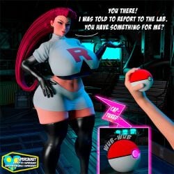 1girls 3d big_ass big_breasts big_thighs breasts curvaceous curvy curvy_figure female game_freak hips hourglass_figure huge_ass huge_breasts jessie_(pokemon) large_ass large_breasts legs light-skinned_female light_skin mature mature_female musashi_(pokemon) nintendo pokemon slim_waist supercasket thick thick_hips thick_legs thick_thighs thighs voluptuous waist wide_hips