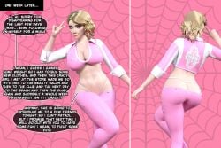 gwen stacy from marvel by grakio
