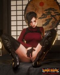 ada wong from capcom by kabukidragon