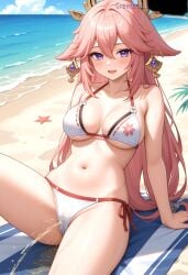 yae miko from genshin impact