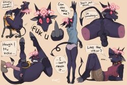 absurd_res anal animal_genitalia animal_penis anthro anus ass backsack balls black_body black_fur bottomwear bovid breasts breeding_mount canine_genitalia canine_penis caprine caprine_demon chastity_cage chastity_device clothed clothed_anthro clothing cloven_hooves cross_pupils demon dialogue duo equine_genitalia equine_penis facial_piercing fingers fully_clothed fully_clothed_anthro fully_clothed_gynomorph fur gaping gaping_anus genitals gesture goat goat_demon gynomorph gynomorph/male gynomorph_focus hand_gesture hi_res hooved_fingers hooves intersex intersex/male intersex_focus inviting kapri looking_at_viewer looking_back looking_back_at_viewer lying male mammal masturbation medial_ring middle_finger multiple_poses nipple_outline nipple_piercing nipple_ring nipples nose_piercing nude_anthro nude_gynomorph on_front panties penile penile_masturbation penis perineum piercing pose presenting presenting_hindquarters pull_out red_eyes ring_piercing shirt shorts small_breasts solo solo_focus spade_tail speech_bubble tail tank_top topwear underwear