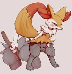 anthro anus bodily_fluids braixen censored cottontail female generation_6_pokemon genital_fluids hi_res looking_pleasured masturbation mosaic_censorship nintendo pokémon_(species) pokemon pokemon_(species) pussy_juice solo stick vaginal_masturbation vaginal_penetration video_games