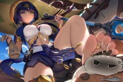 candace (genshin impact) from genshin impact by damao yu