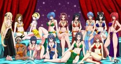 14girls 6+girls ;d akame_(akame_ga_kill!) akame_ga_kill! akiza_izinski all_fours aqua_(kingdom_hearts) back bangs bare_back bare_legs bea_(pokemon) bedroom bedroom_eyes belly_dancer belly_dancer_outfit big_breasts black_eyes black_hair blonde_hair bloodstained:_ritual_of_the_night blue_eyes blue_hair bra breasts brown_eyes brown_hair castlevania charlotte_aulin cleavage cordelia_(fire_emblem) crossed_legs crossover cynthia_(pokemon) dancer dark-skinned_female dark_blue_hair dark_skin elesa_(pokemon) female female_only fire_emblem fire_emblem_awakening grey_eyes grey_hair hair_between_eyes hair_ornament hair_over_one_eye harem harem_girl harem_outfit high_school_dxd jadenkaiba kaminashi_nozomi keijo!!!!!!!! kingdom_hearts kneeling large_breasts legs light_blue_hair loincloth long_hair looking_back lucina_(fire_emblem) medium_breasts miriam_(bloodstained) misty_lola multiple_girls necklace nintendo on_bed one_eye_closed open_mouth orange_eyes pelvic_curtain pokemon pokemon_bw pokemon_dppt pokemon_ss ponytail pose red_eyes red_hair rias_gremory short_hair sideboob silver_hair sitting small_breasts smile standing take_your_pick tiara very_long_hair very_short_hair wink xenovia_quarta yellow_hair yu-gi-oh! yu-gi-oh!_5d's