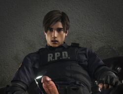 leon scott kennedy from resident evil by killystein