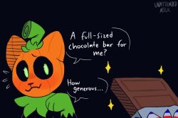 background black_body chocolate pumkat pumpkin pumpkin_head sfw text unattendedmilk_(artist)