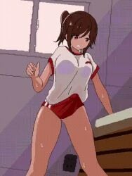 1futa 2020s 2022 ahe_gao animated big_penis bloomers bottomwear_masturbation breasts brown_hair clothed clothing cum cum_through_clothes cumshot dudette duke_shiwa ejaculating_in_bottomwear ejaculation erection erection_under_bottomwear erection_under_clothes front_view fully_clothed futa_only futanari hands-free hands-free_orgasm handsfree_ejaculation human legs_apart light-skinned_futanari light_skin long_hair loop manga masturbation moderate_tomboy orgasm penis penis_twitch pixel_art ponytail precum precum_drip red_eyes semen shiwa_kou shorts solo solo_futa standing sweat sweaty t-shirt teenage_futa teenager tenting tomboy trembling two_tone_clothing two_tone_clothing_(redandwhite) volleyball_shorts windows