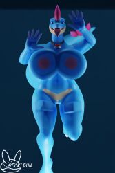 . 2022 3d 3d_(artwork) against_surface anthro areola big_breasts blue_body breasts breasts_on_glass clothed clothing collar digital_media_(artwork) female feraligatr generation_2_pokemon genitals huge_breasts looking_at_viewer navel nintendo nipples nude on_glass open_mouth pink_nipples pokemon pokemon_(species) pussy scalie simple_background smile solo sticki_bun tongue tongue_out video_games yuki_(evov1) yukigatr_(evov1)