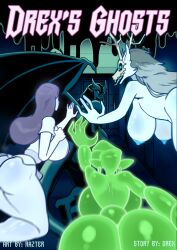 anthro breasts comic cover_page female gargoyle ghost hi_res humanoid male male/female razter spirit