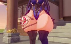 1girls 3d alternate_ass_size alternate_breast_size animated ass big_ass big_breasts big_butt big_thighs boobs breasts bubble_ass bubble_butt busty curvaceous curvy dotolie3d fat_ass female female_focus female_only fully_clothed game_mod genshin_impact huge_ass huge_breasts huge_butt hyper hyper_ass large_ass large_breasts mona_(genshin_impact) sound thick_ass thick_thighs video wide_hips