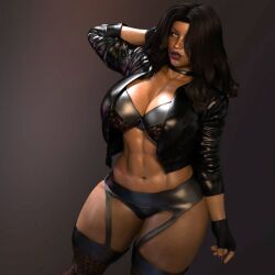 1girls 3d appeal_2_audacity ass athletic athletic_female big_ass big_breasts bimbo breasts brown_body brown_hair brown_skin busty clothing curvaceous curves curvy curvy_figure dark-skinned_female daz3d dericka_bolten eyebrows eyelashes eyes female fit fit_female hair hips hourglass_figure huge_breasts large_breasts legs lips lipstick long_hair makeup marksinister mature mature_female muscular muscular_female original original_character outfit pinup thick thick_legs thick_thighs thighs toned voluptuous wide_hips