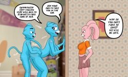 anais_watterson furry gumball_watterson incest mother_and_son nicole_watterson sex the_amazing_world_of_gumball vakilak