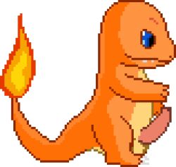 1boy anthro charmander furry generation_1_pokemon julapi_(artist) male nintendo pokemon pokemon_(species) transparent_background video_games