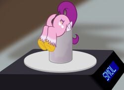 animal_genitalia animal_pussy anus ass badumsquish container cup cutie_mark equid equine equine_pussy female fetlocks genitals hasbro hi_res hooves mammal mlp_g5 my_little_pony pegasus pipp_petals_(mlp) puffy_anus pussy weighing_scale wings