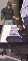 toriel from undertale by cervina7 (artist)